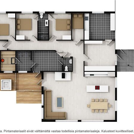 Levillas Kuppimaantie Villas Exteriér fotografie